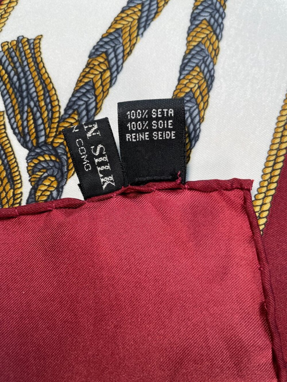 Longchamp Vintage Equestrian Silk Scarf - Picture 4 of 15